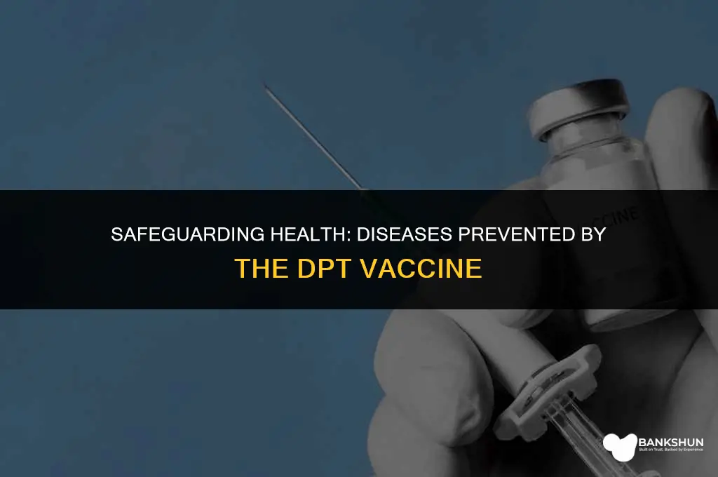 which diseases are prevented by dpt vaccine