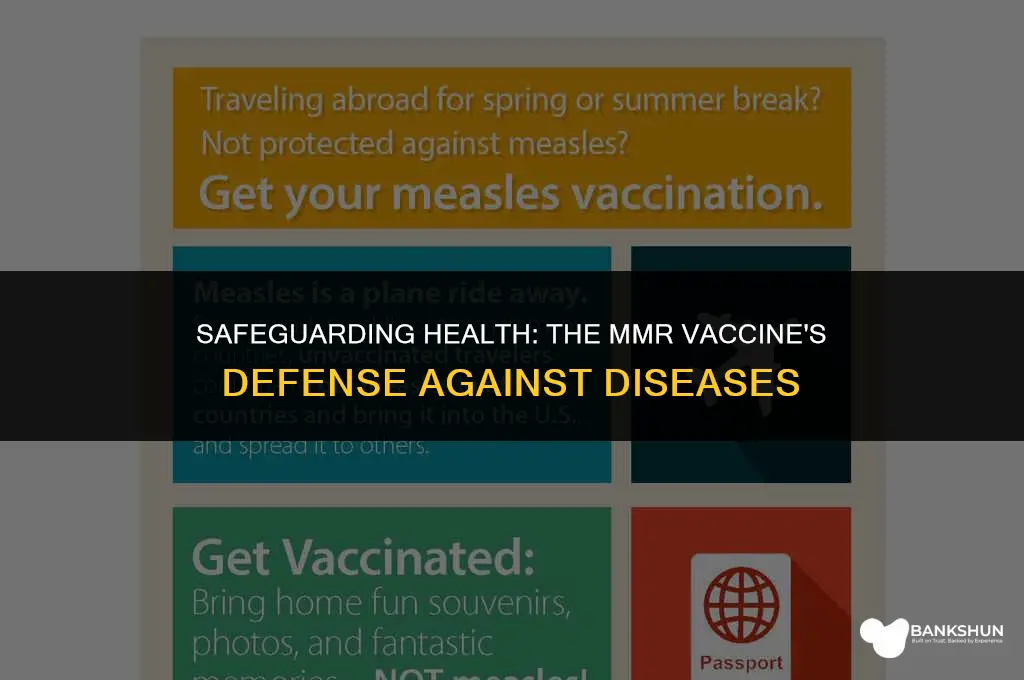 which diseases does mmr vaccine protect against