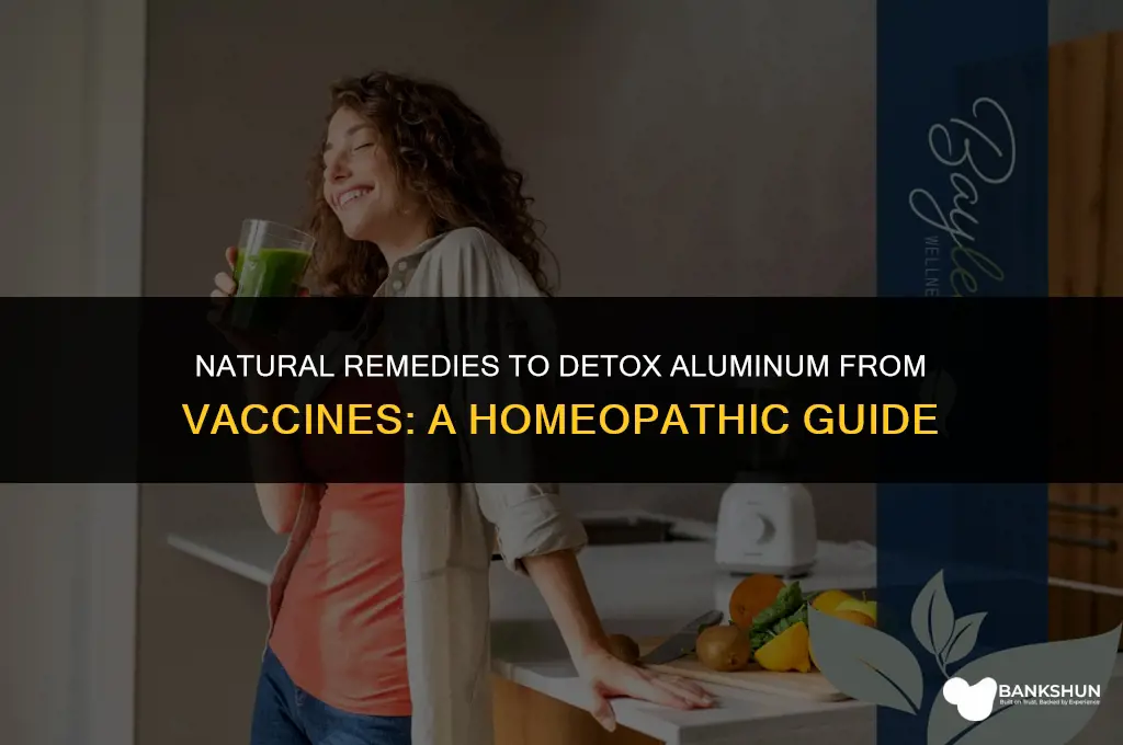 which homeopathy to detox aluminum from vaccines