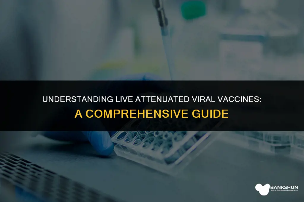 which is a live attenuated viral vaccine