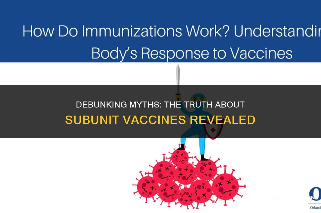 which is not true about subunit vaccines