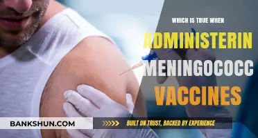 Unraveling Facts: Meningococcal Vaccines and Their Administration