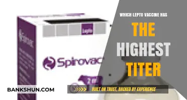 Comparing Lepto Vaccines: Which One Boasts the Highest Titer?