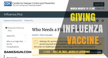 Optimal Timing for Influenza Vaccination: A Monthly Guide