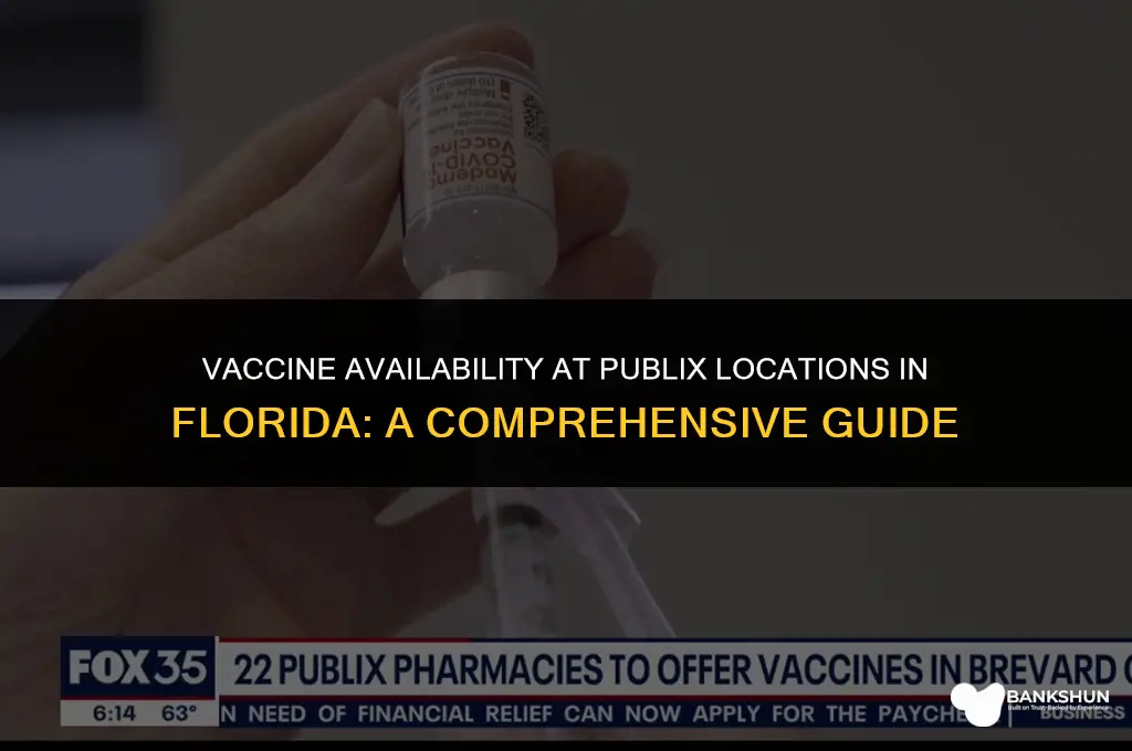 which publix in fl are giving vaccines