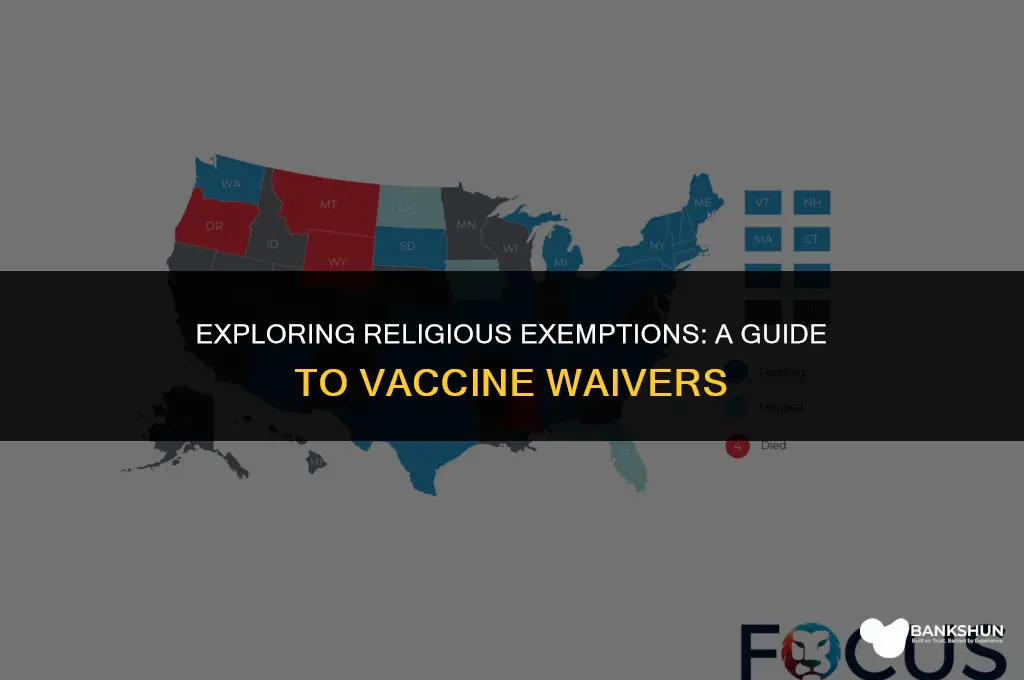 which religions are exempt from the vaccine