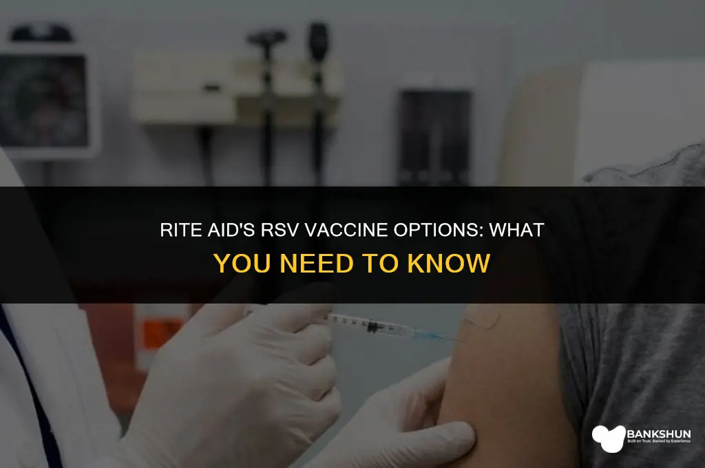 which rsv vaccine does rite aid have