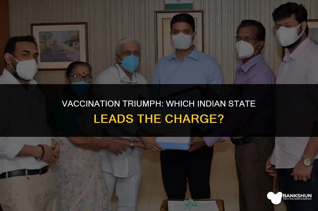 which state has highest vaccination in india