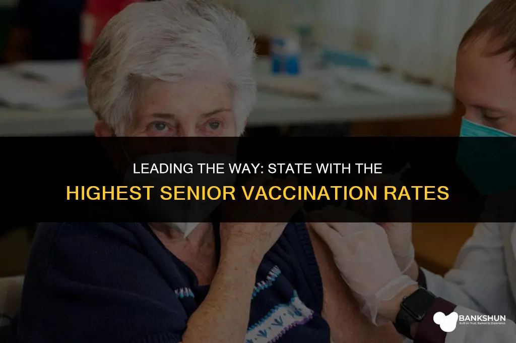 which state has vaccinated the most seniors