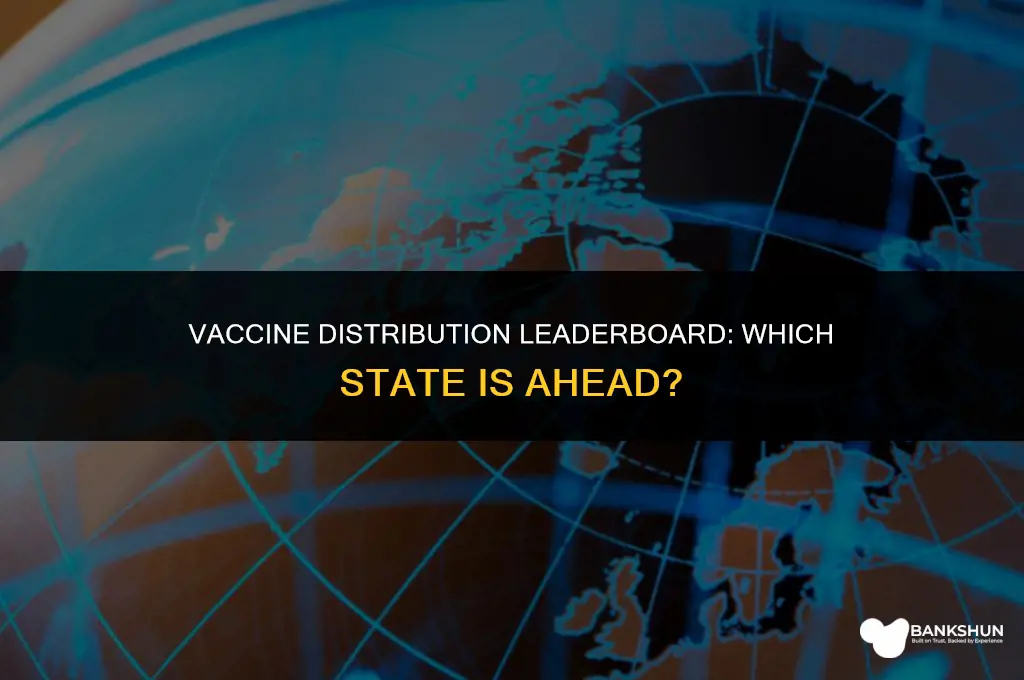 which state is leading in vaccine distribution