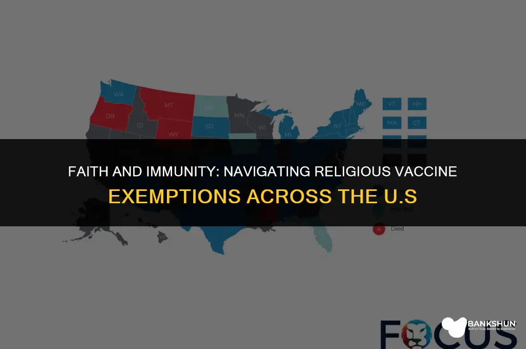 which states allow religious exemption for vaccines