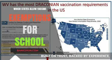 Exploring Vaccine Exemption Policies for Schools Across the US