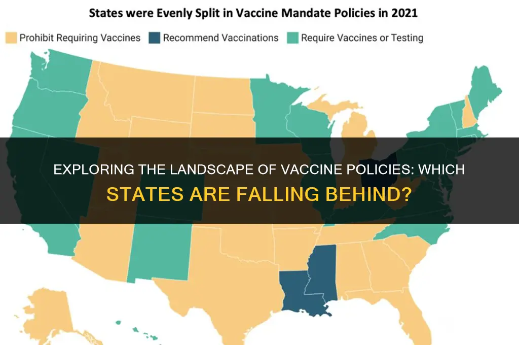 which states are lax on vaccine policy