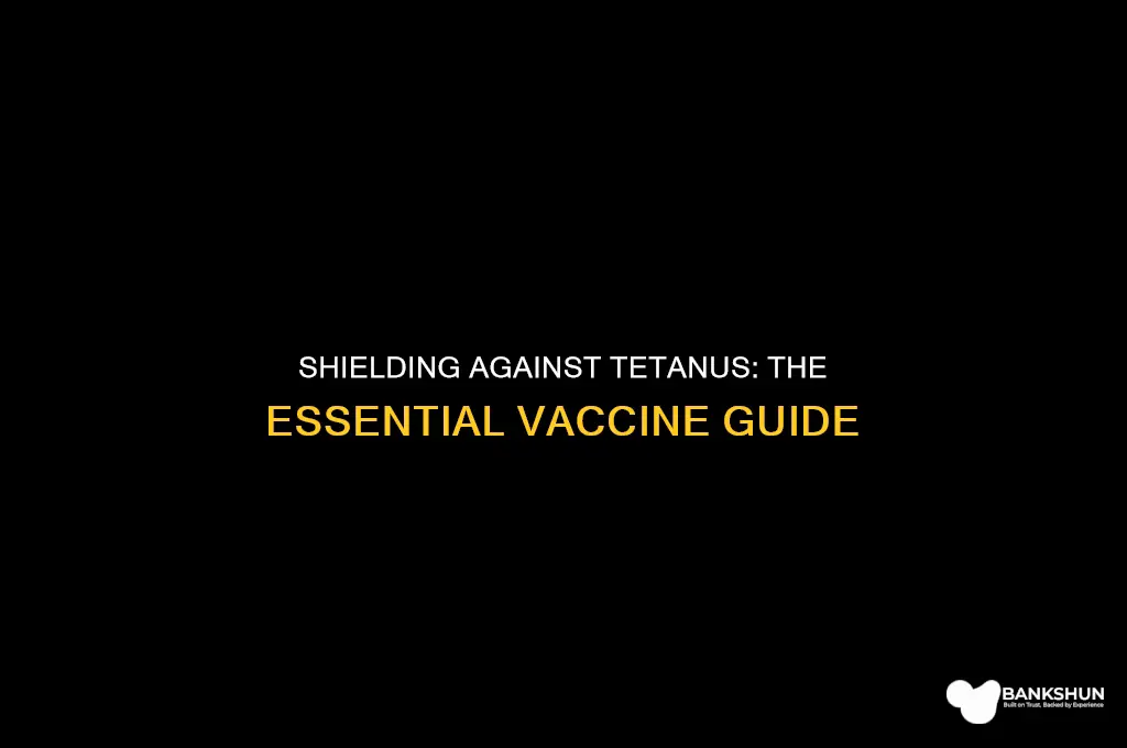 which type of vaccine protects against tetanus