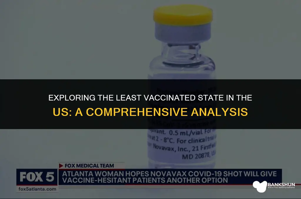 which us state is the least vaccinated