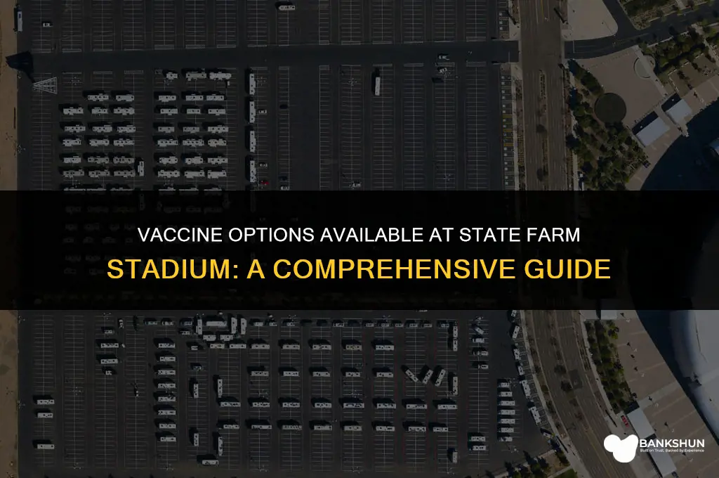 which vaccine is at state farm stadium