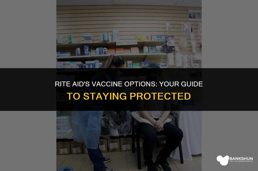 which vaccine is available at rite aid