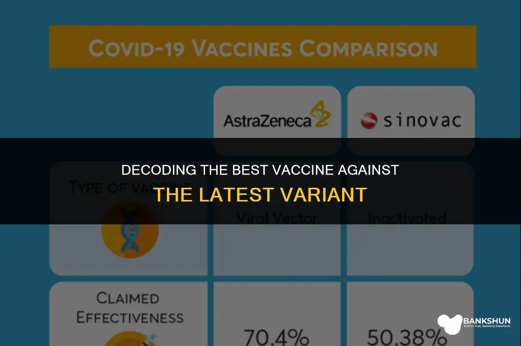 which vaccine is best against the variance