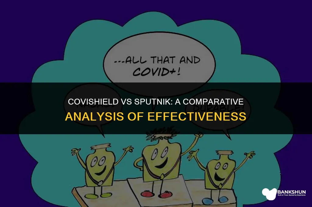 which vaccine is better covishield or sputnik