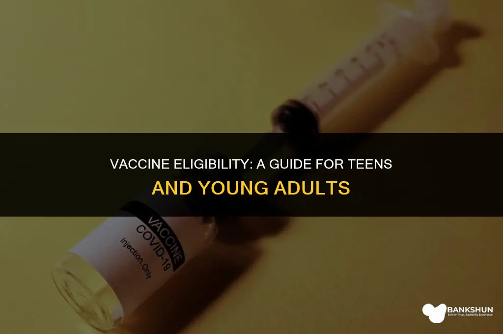 which vaccine is for 16 and up