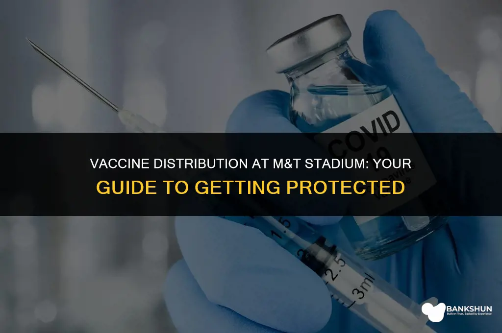 which vaccine is m&t stadium giving
