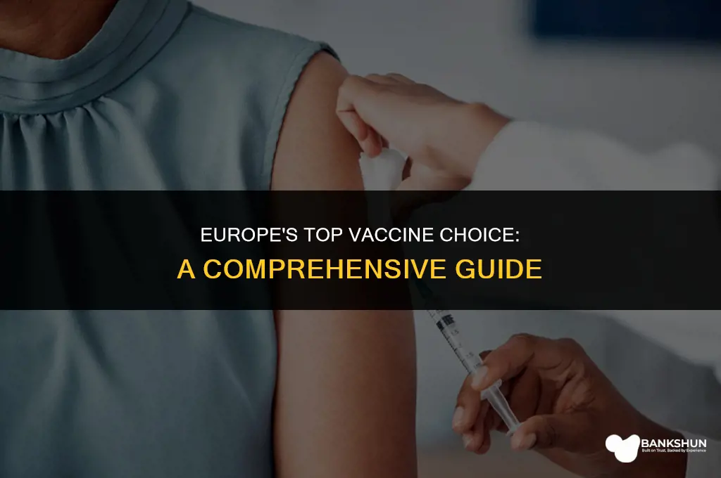 which vaccine is most popular in europe