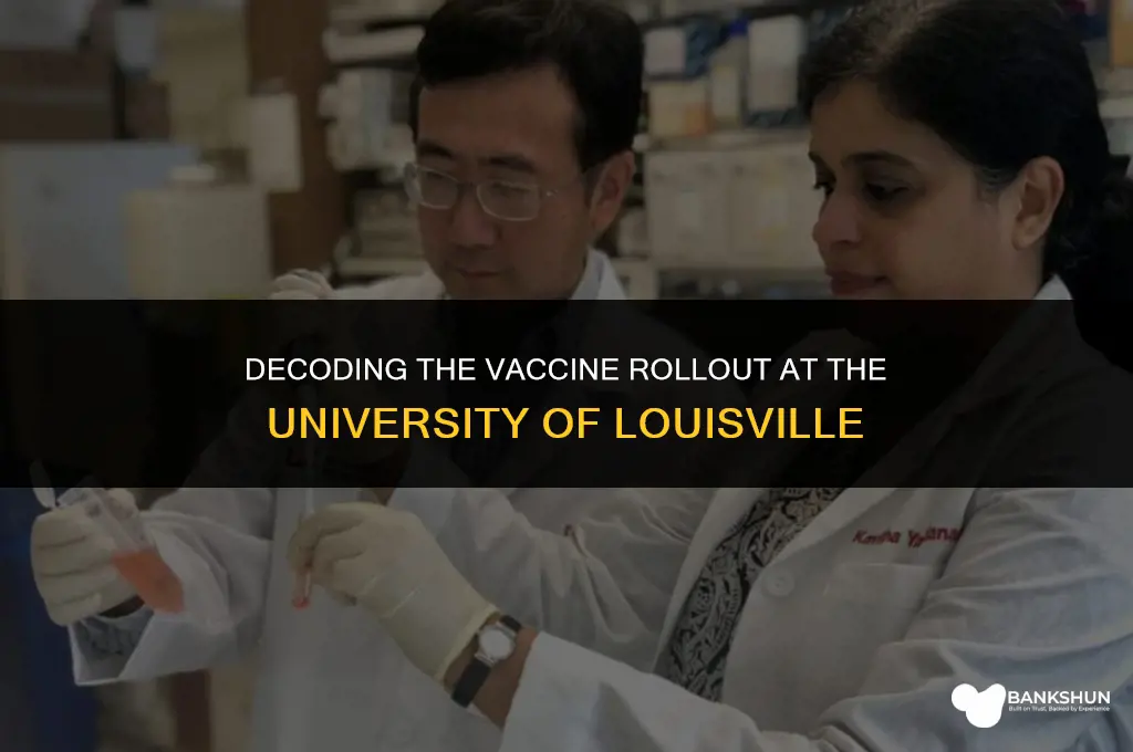 which vaccine is u of l giving