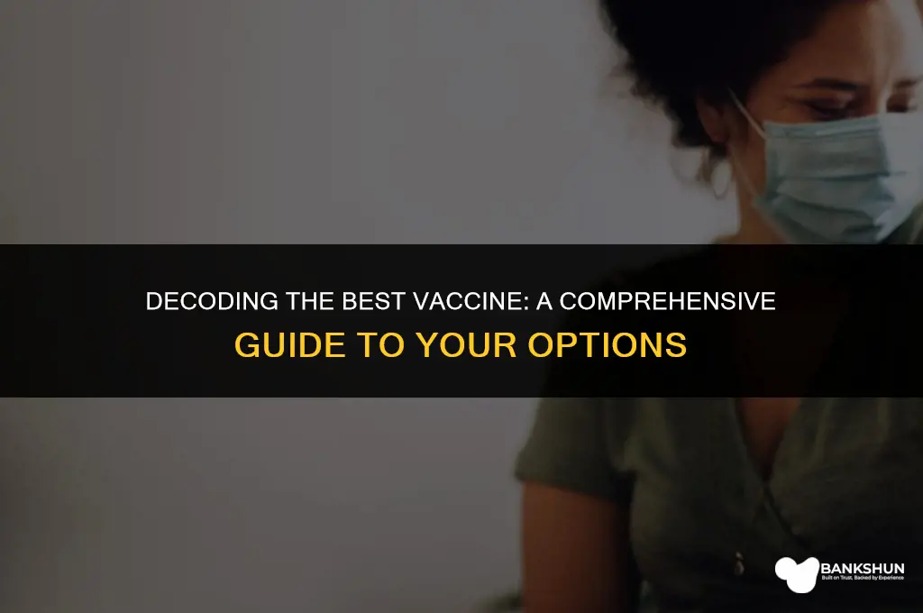 which vaccine seems to be the best