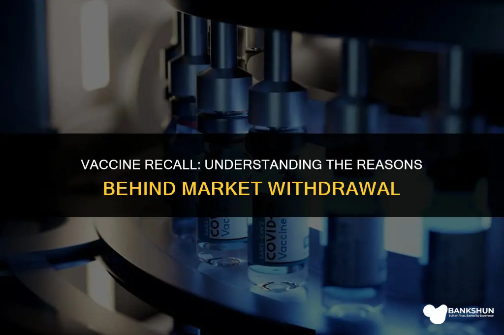 which vaccine was pulled off the market