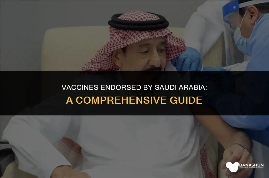 which vaccines are approved by saudi arabia
