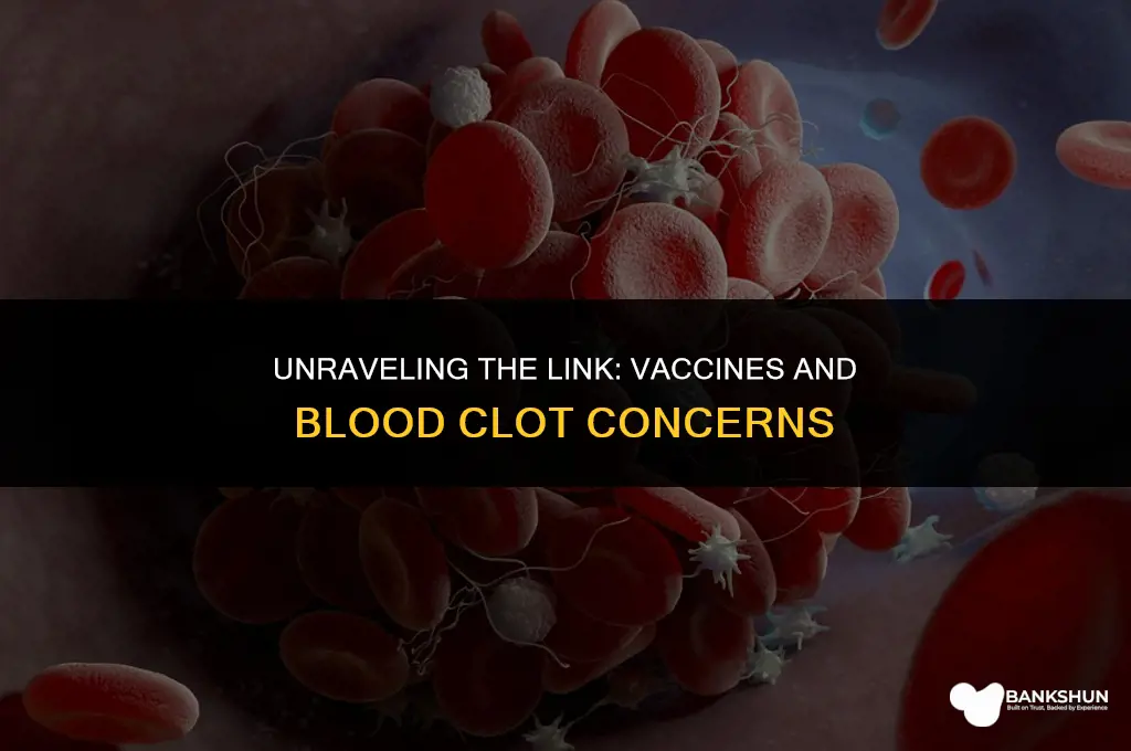 which vaccines are associated with blood clots