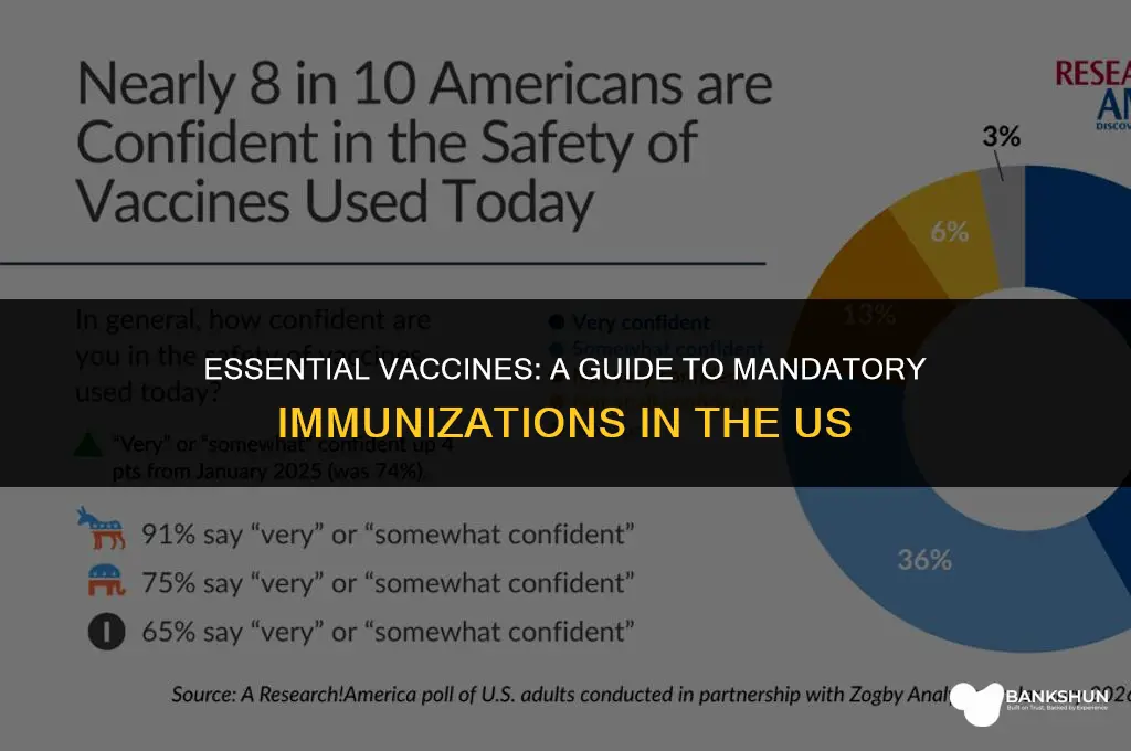 which vaccines are mandatory in the us