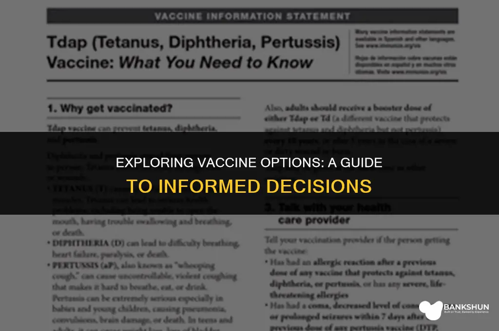 which vaccines could i consider not giving