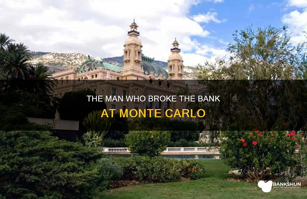 who broke the bank at monte carlo