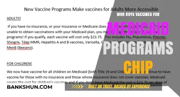 Who Buys Vaccines for Medicaid Programs CHIP?