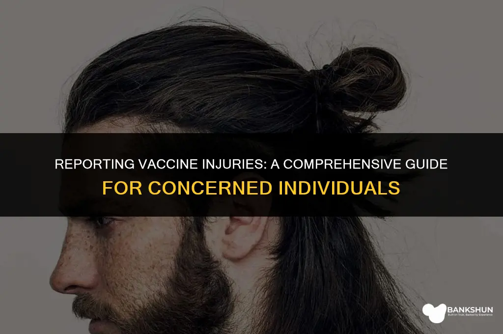 who do you report vaccine injury to