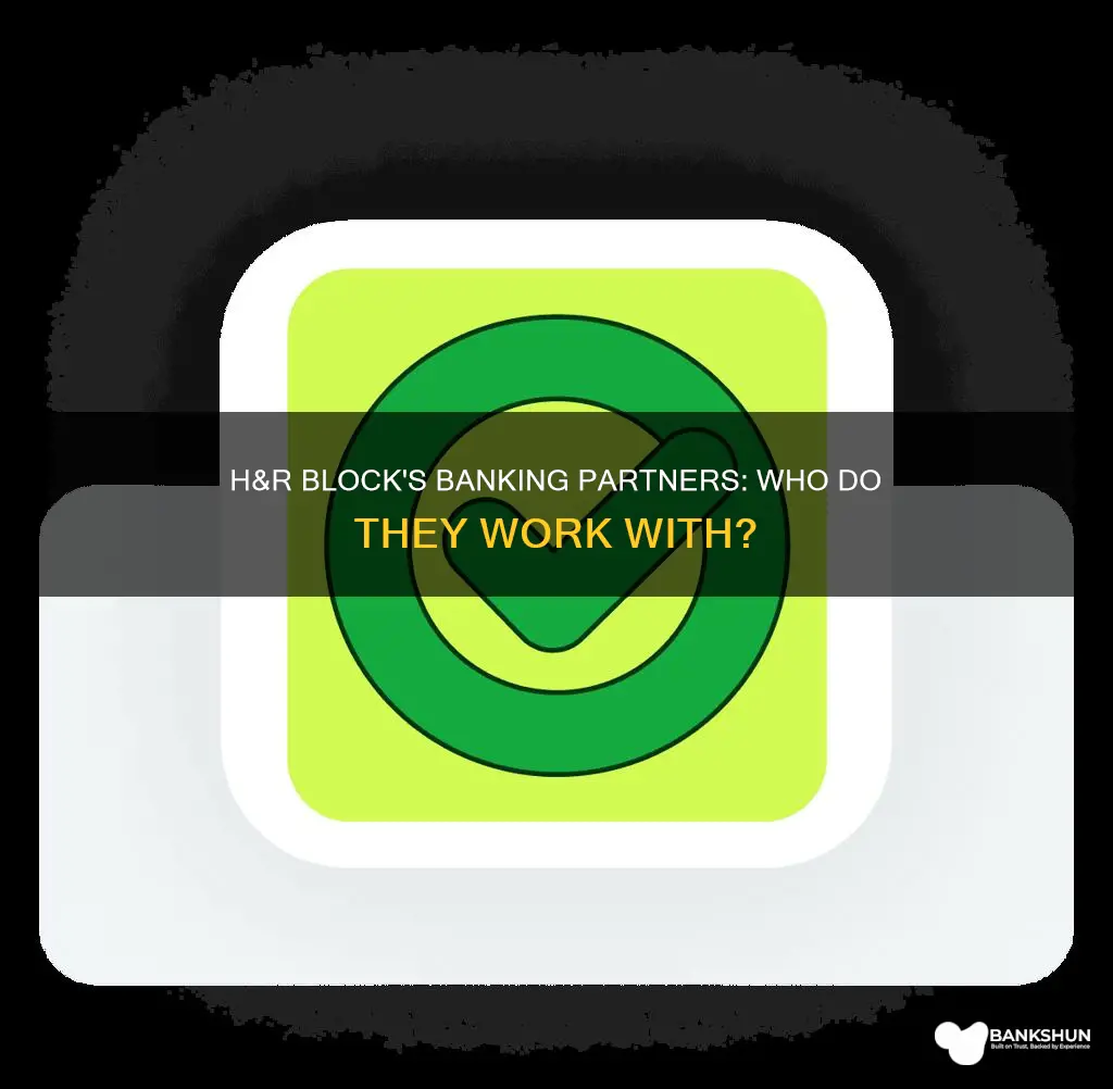 who does h&r block bank with