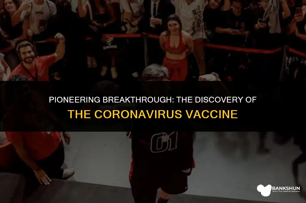 who found the vaccine for corona virus