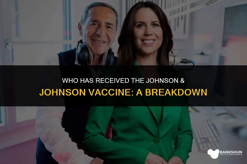 who has gotten the j&j vaccine