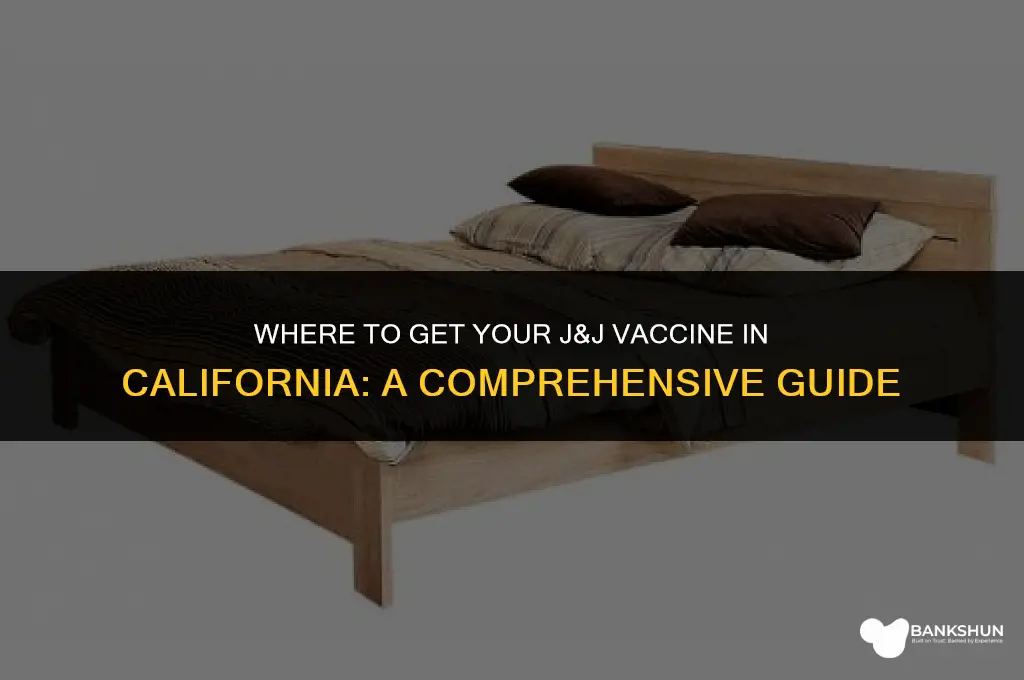who has j&j vaccine in california