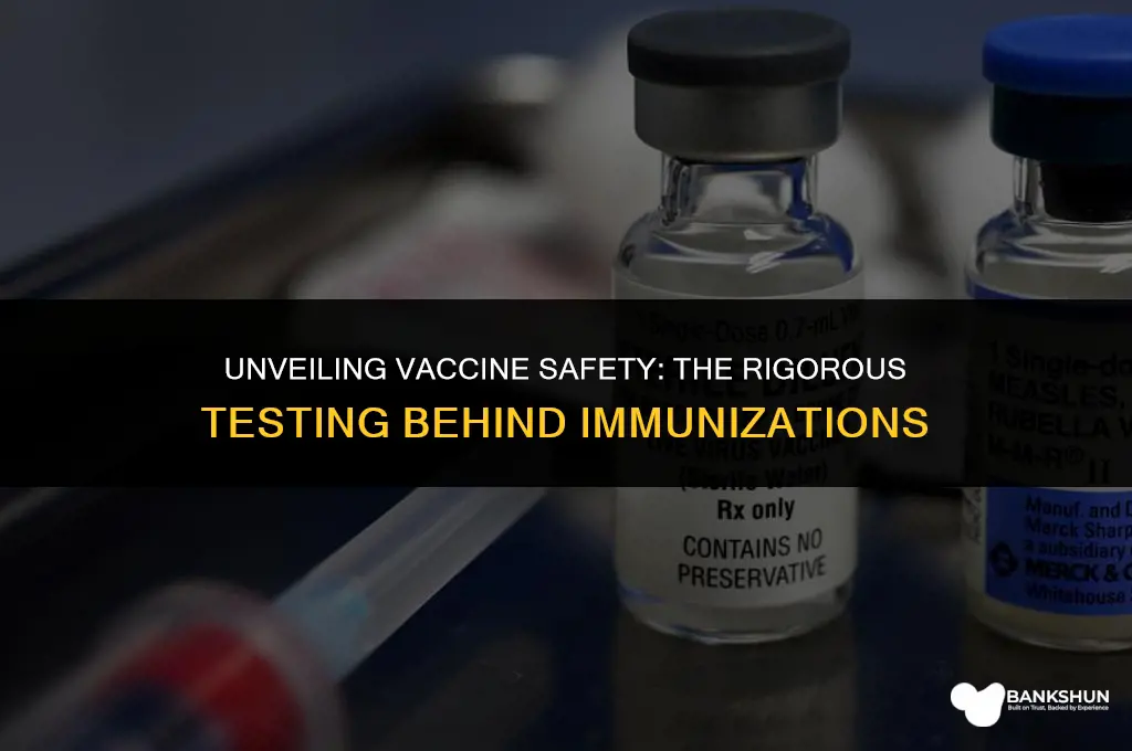 who has tested the ingredients in vaccines