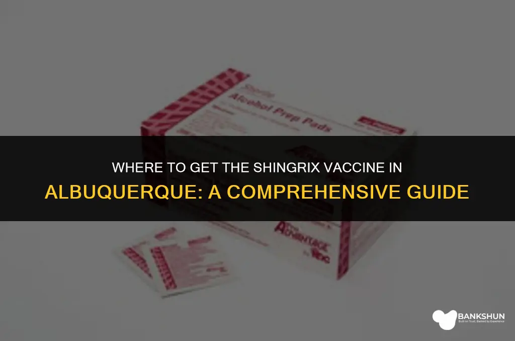 who in albuquerque has the shingrix vaccine