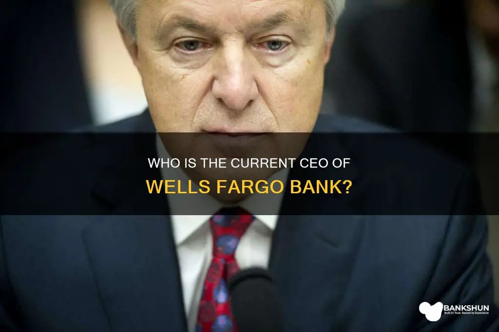 who is ceo of wells fargo bank