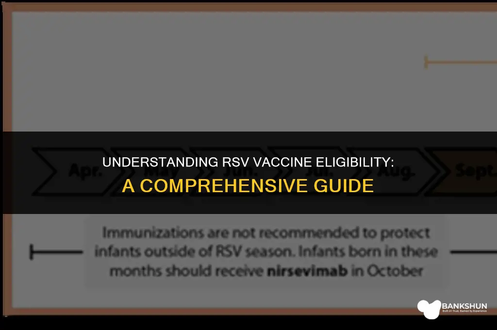 who is eligible for a rsv vaccine