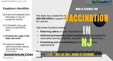 NJ Vaccine Eligibility: Who Qualifies for Immunization?