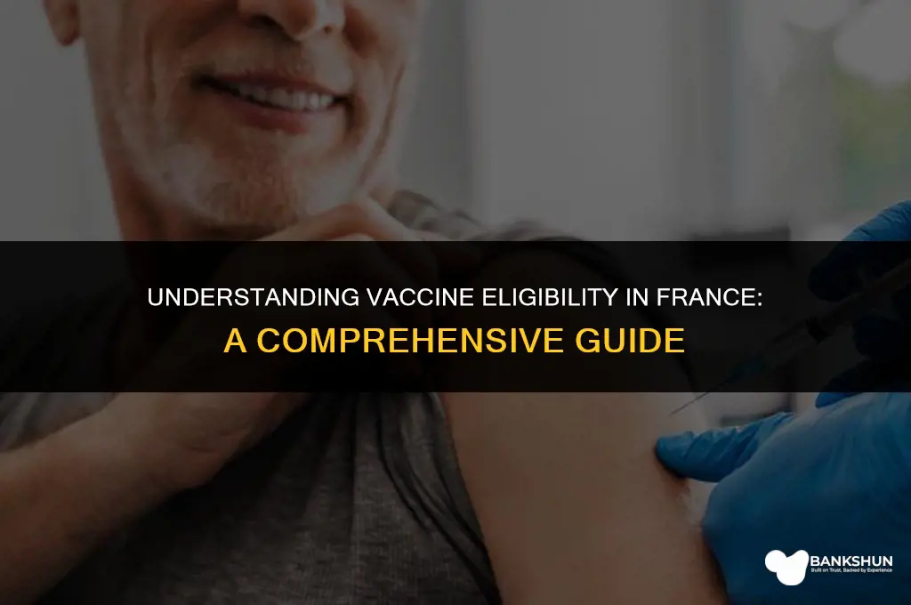 who is eligible for vaccine in france