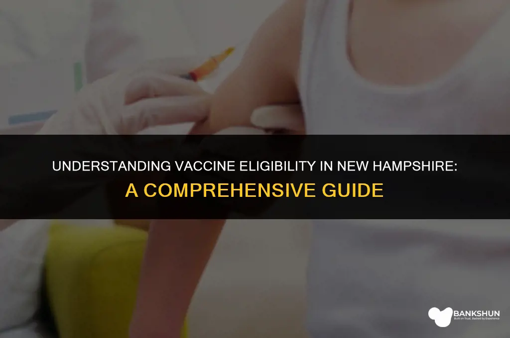 who is eligible for vaccine in nh