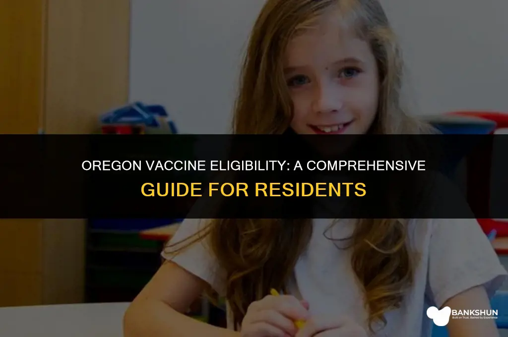 who is eligible for vaccine in oregon