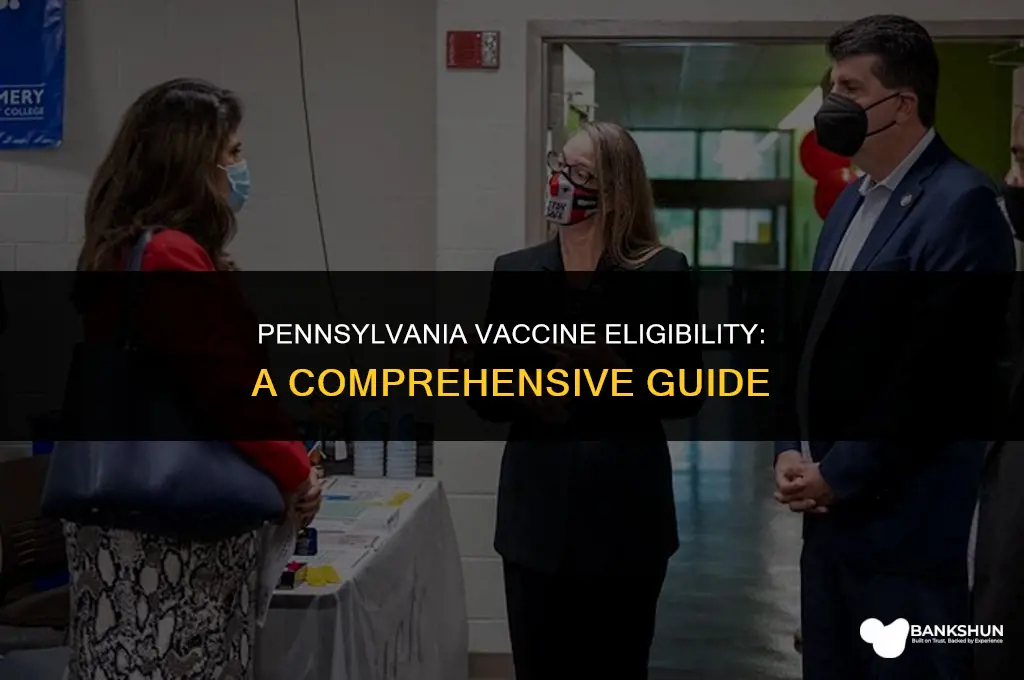 who is eligible for vaccine in pa