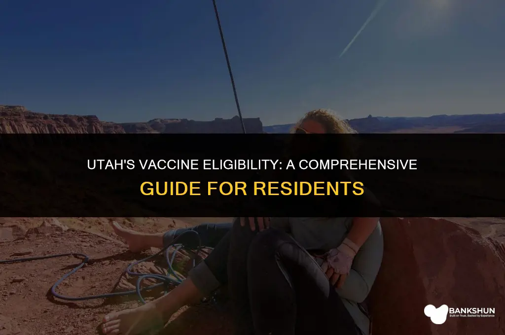 who is eligible for vaccine in utah